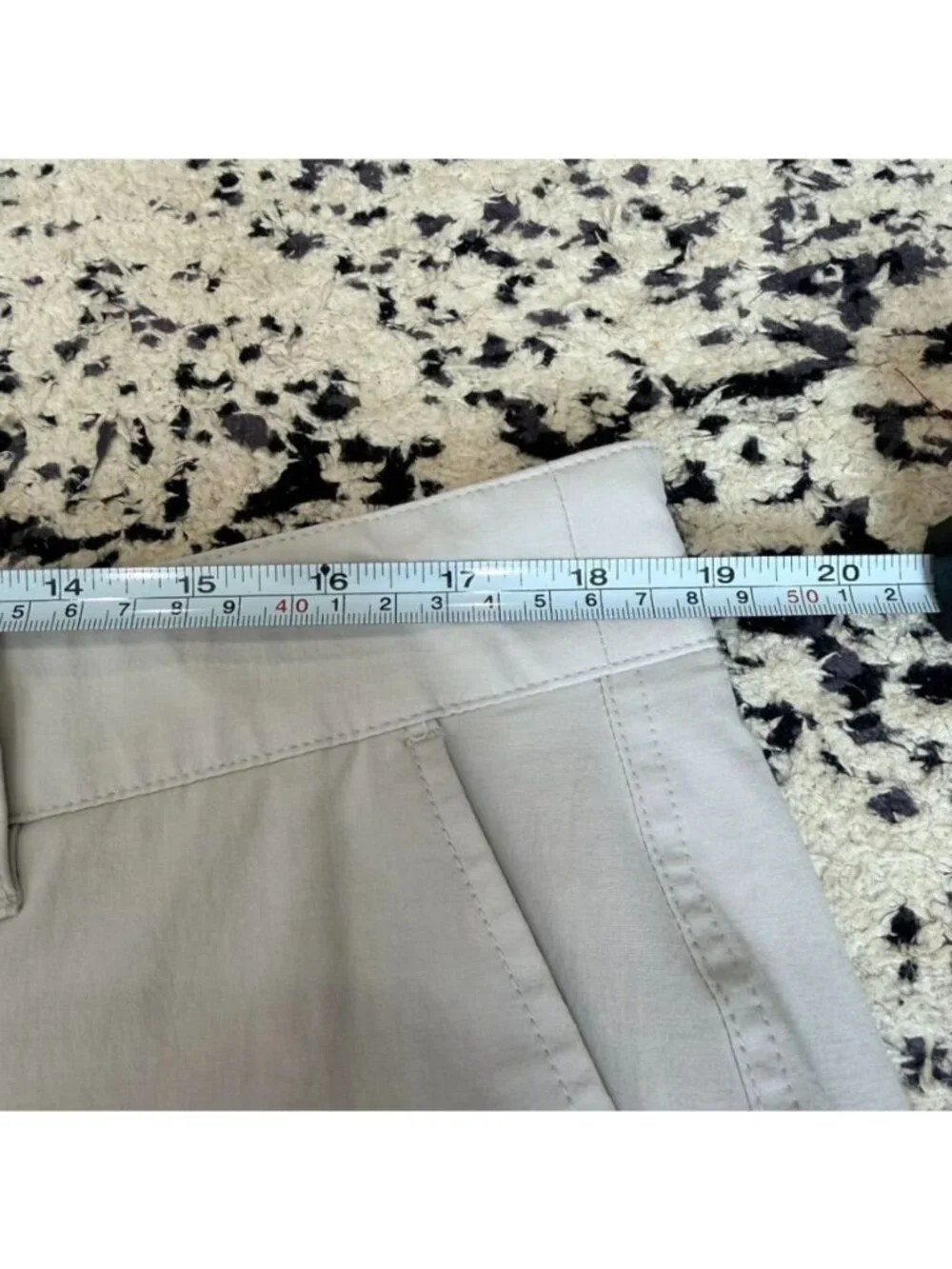 Faherty Essential Chino Shorts Rocky Grey Men's Size 34 A175